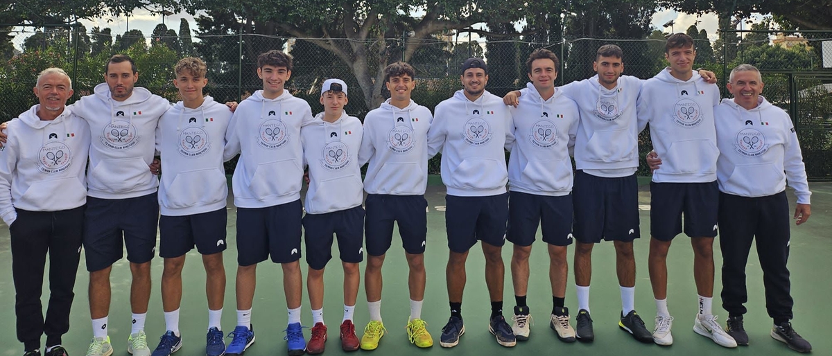 Tennis, il Tc Bisenzio Manteco vince 6-0 con il Tc Palermo 2