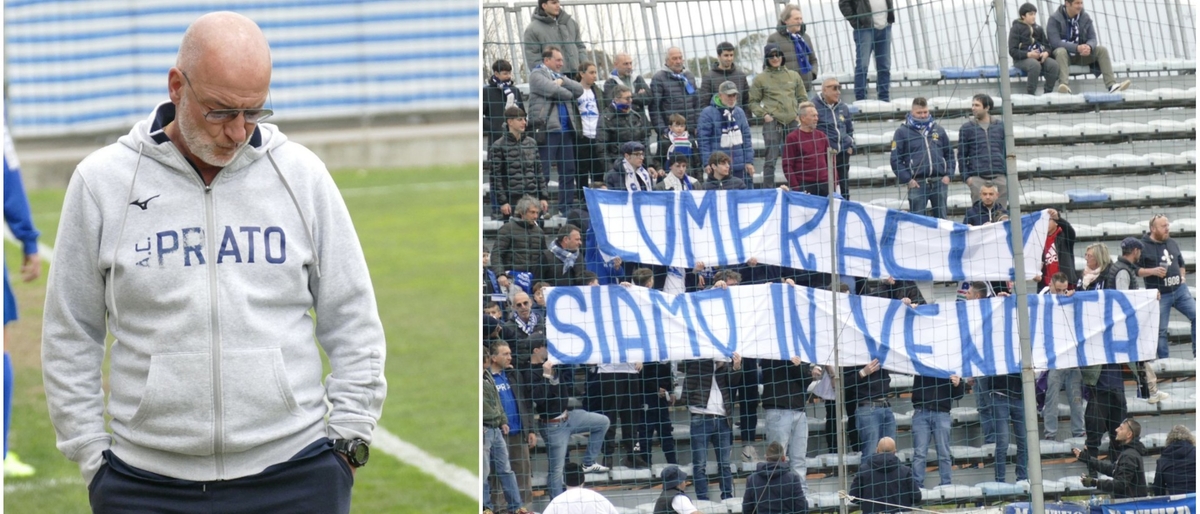 Prato-Forlì 0-4, disastro biancazzurro. Partita finita nei primi 8 minuti