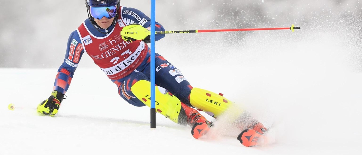 Filip Zubcic guida lo slalom gigante di Alta Badia, De Aliprandini punta alla rimonta