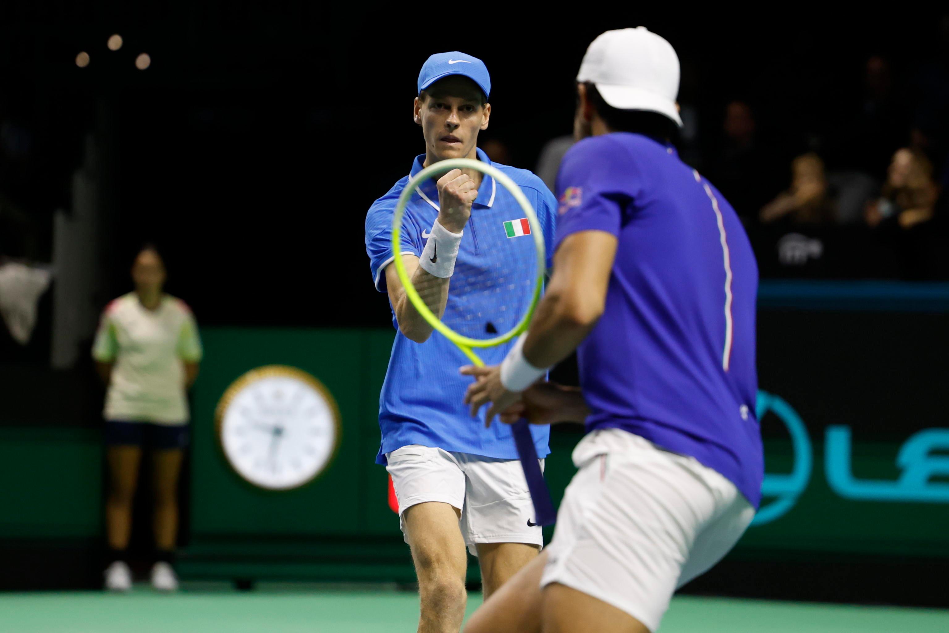 Coppa Davis, c’è la semifinale Italia Australia. Berrettini e Sinner in singolare