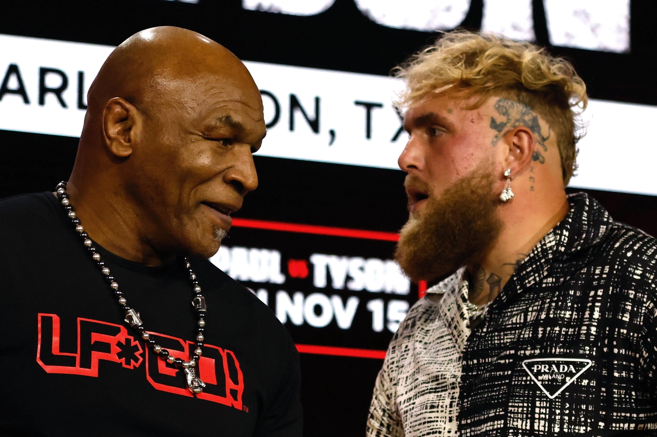 Mike Tyson e Jake Paul