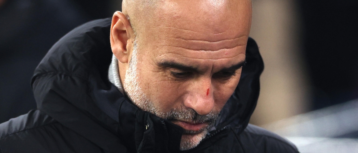 I graffi di Pep Guardiola dopo Manchester City-Feyenoord: cosa è successo