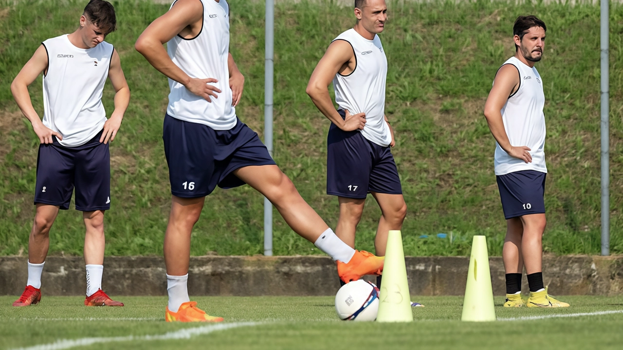 Calcio C. Amichevoli di spessore per preparare una squadra rivoluzionata. E si aspettano almeno altre tre novità nella rosa, due saranno in attacco. Calcio C. Amichevoli di spessore per preparare una squadra rivoluzionata. E si aspettano almeno altre tre novità nella rosa, due saranno in attacco.