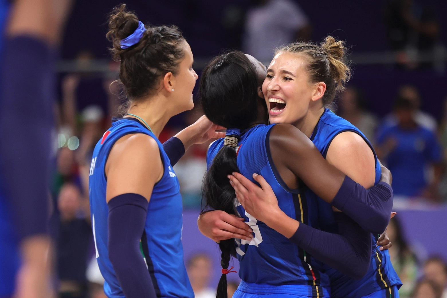 La festa delle azzurre: l'Italia è in finale