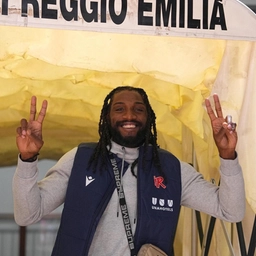 Unahotels. Che ovazione per Faried . Mercoledì giocherà in Coppa