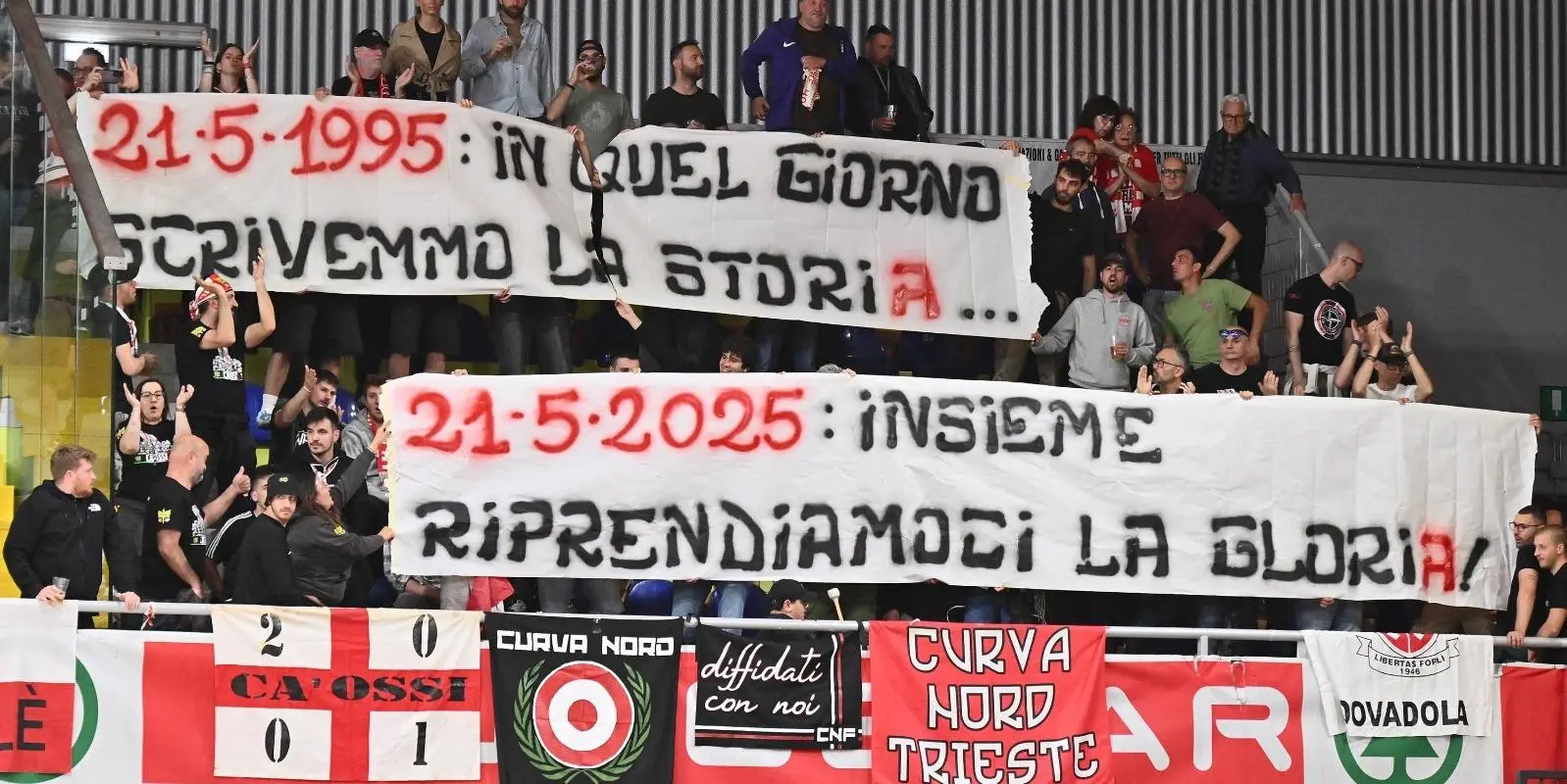 Flaminio tutto esaurito per Gara1: tifosi in delirio per i playoff dopo 30 anni