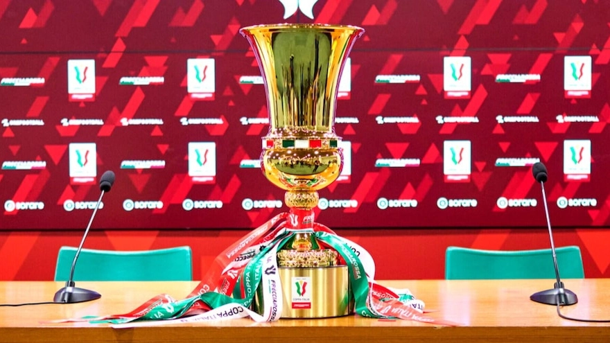 Il trofeo della Coppa Italia