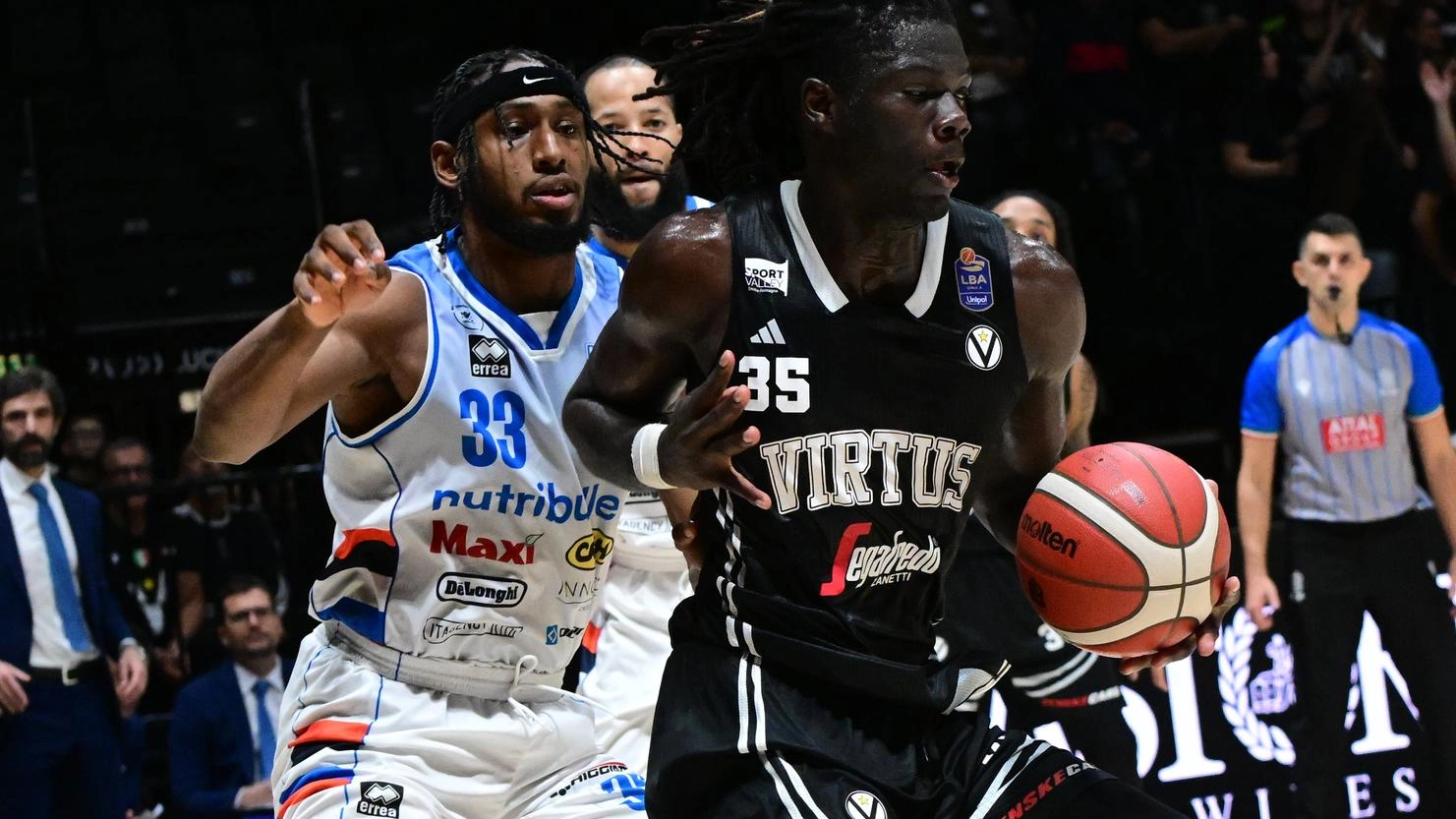 Virtus Super Diouf scaccia tutte le paure