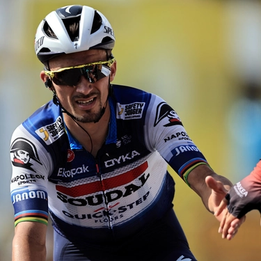 La Soudal Quick-Step saluta Alaphilippe