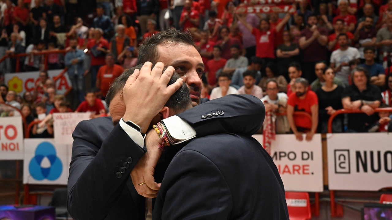 Lacrime a fine partita (foto Luca Castellani)