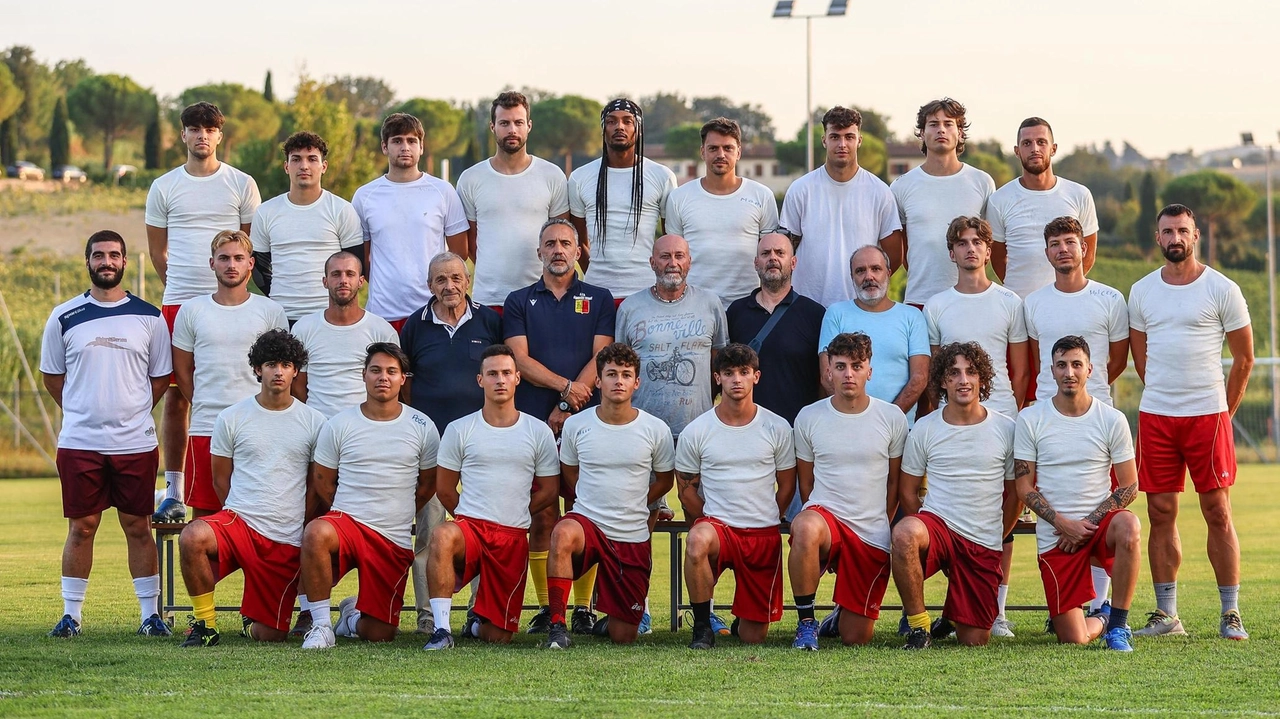 La squadra del Gambassi della stagione 2024-25 (Gasperini/Fotocronache Germogli)