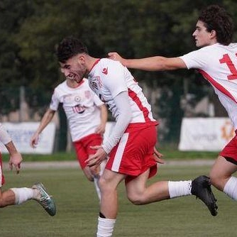 Il giovane ha segnato il gol del pareggio del Matelica. Amico: "Travolto da una gioia infinita»