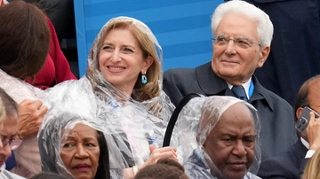 Cerimonia di presentazione delle Paralimpiadi: anche Mattarella con gli azzurri