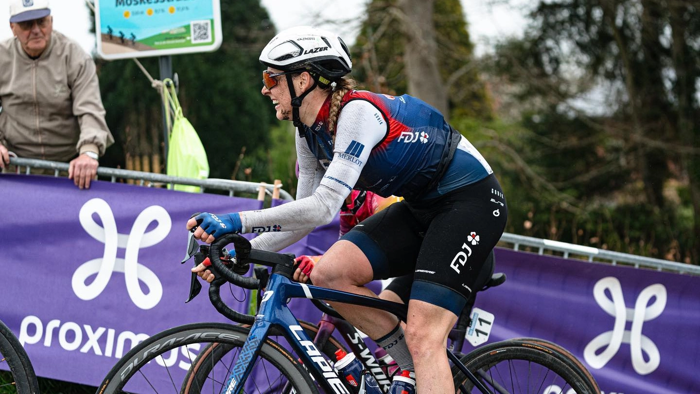 Una delle atlete più brave del ciclismo femminile Vittoria Guazzini