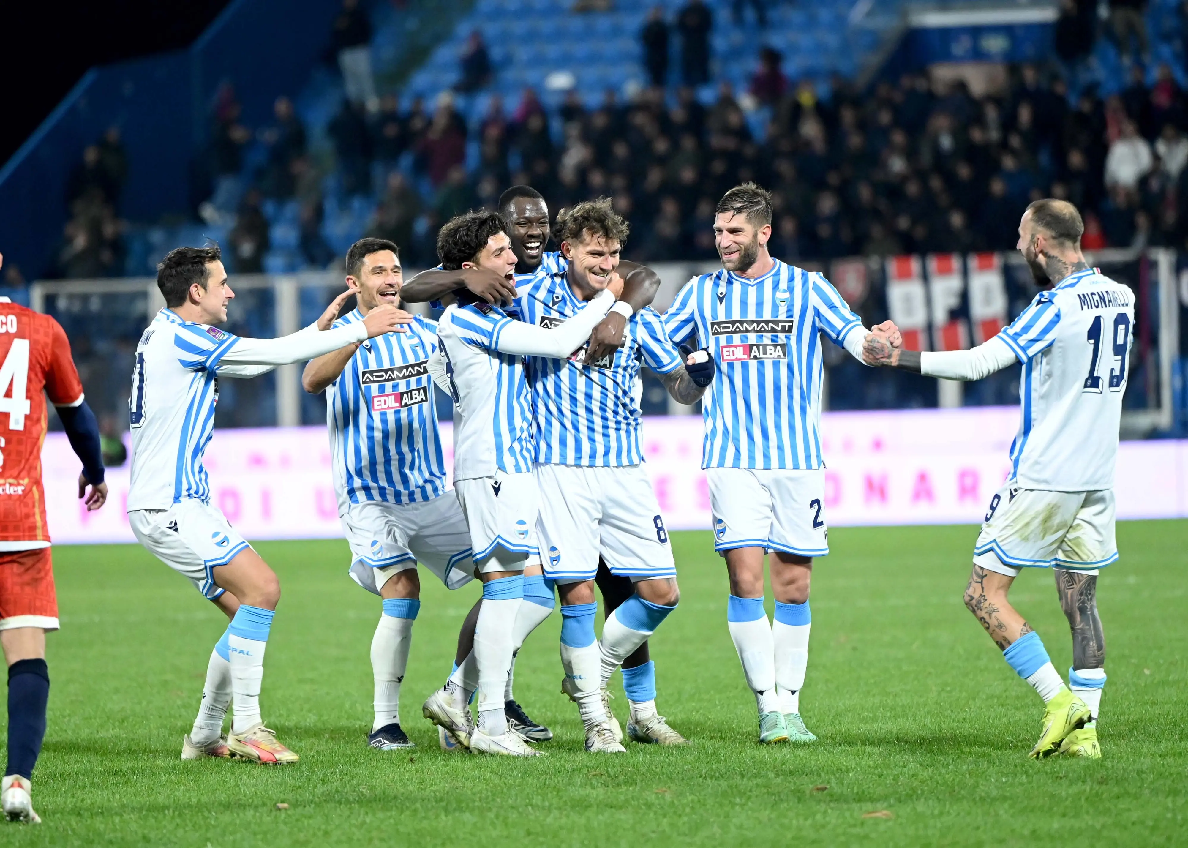 Festa al Mazza, Spal batte la Torres 1 a 0