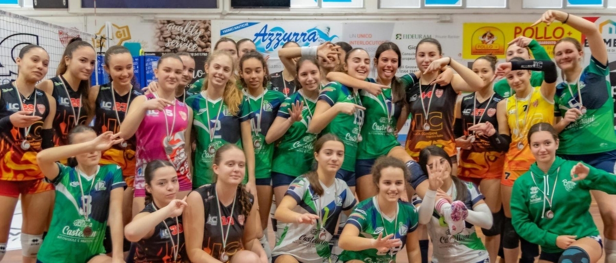 Giovanili. Pallavolo Grosseto. Under 16 sul podio