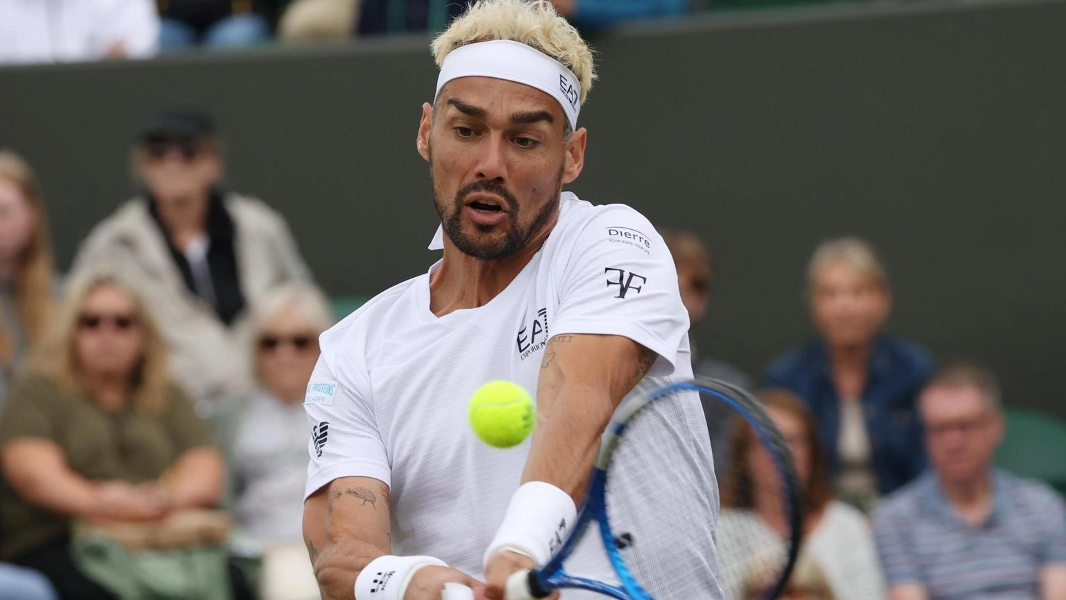 Wimbledon: exploit Fognini, battuto Ruud in 4 set