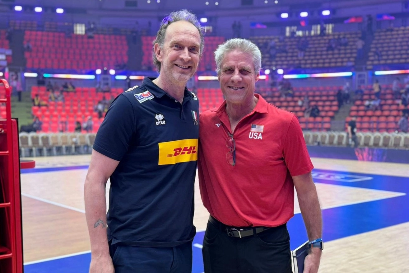 Lorenzo Bernardi e Karch Kiraly, leggende della pallavolo mondiale