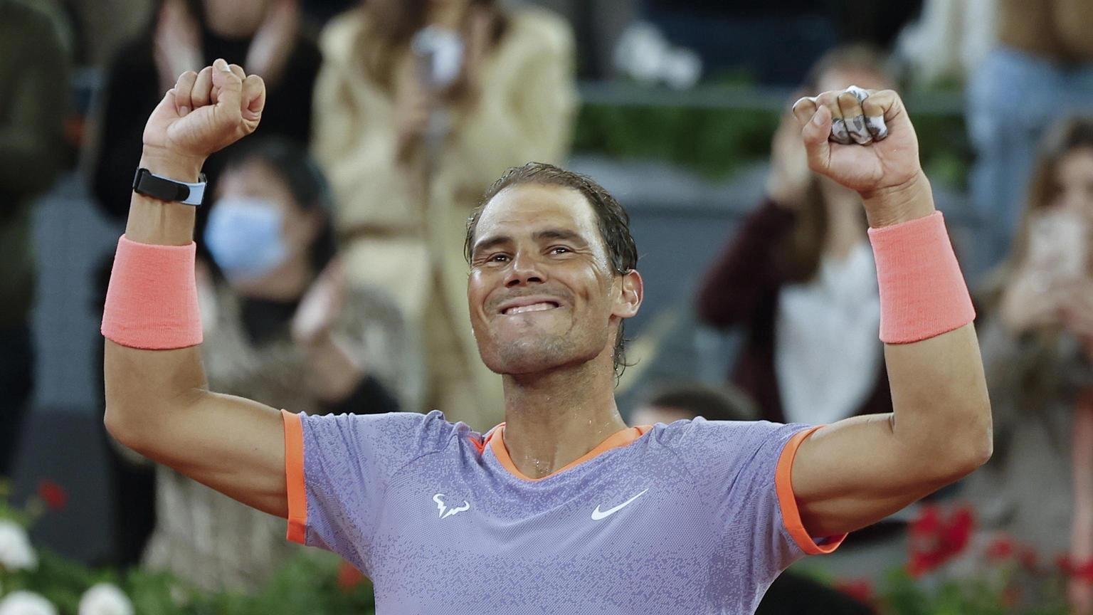 Tennis: Nadal non è finita, a Madrid elimina De Minaur
