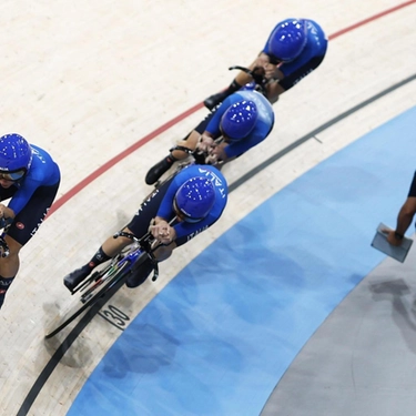 Ciclismo:Mondiali Pista;Inseguimento squadre donne,bronzo Italia