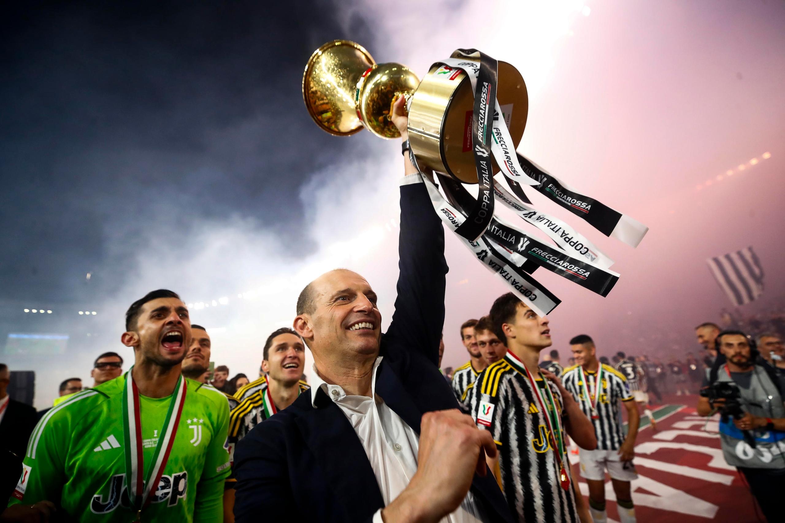 Coppa Italia, Juventus campione. Allegri: "Addio? Lascerei una grande squadra"