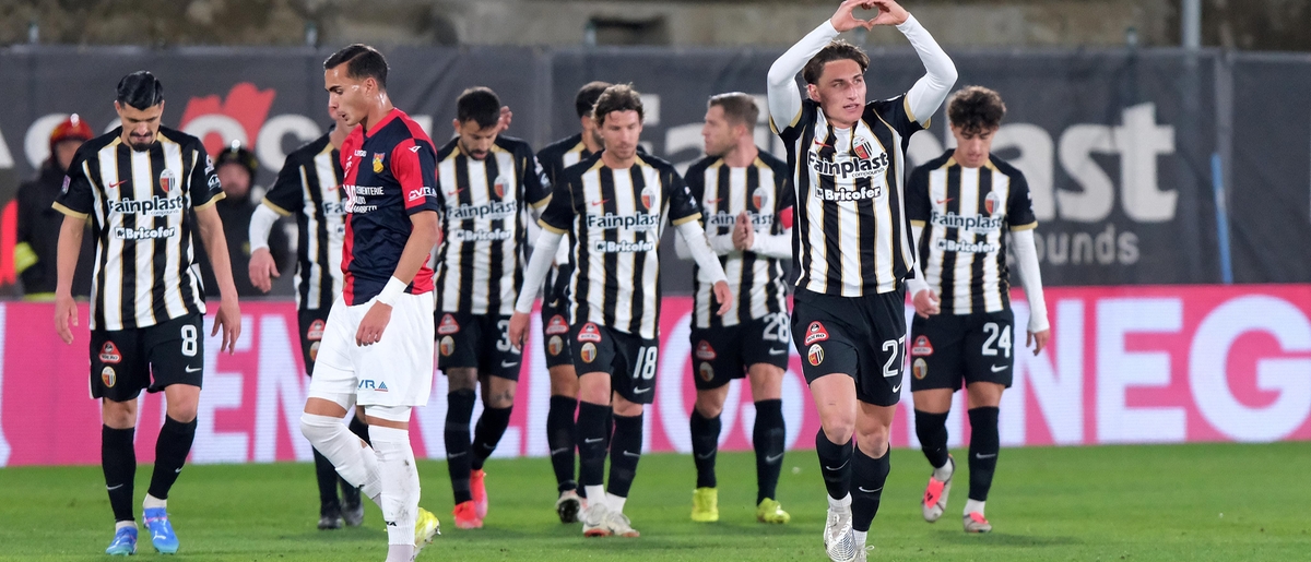 Ascoli-Gubbio 1-0, non basta la volontà ai rossoblù