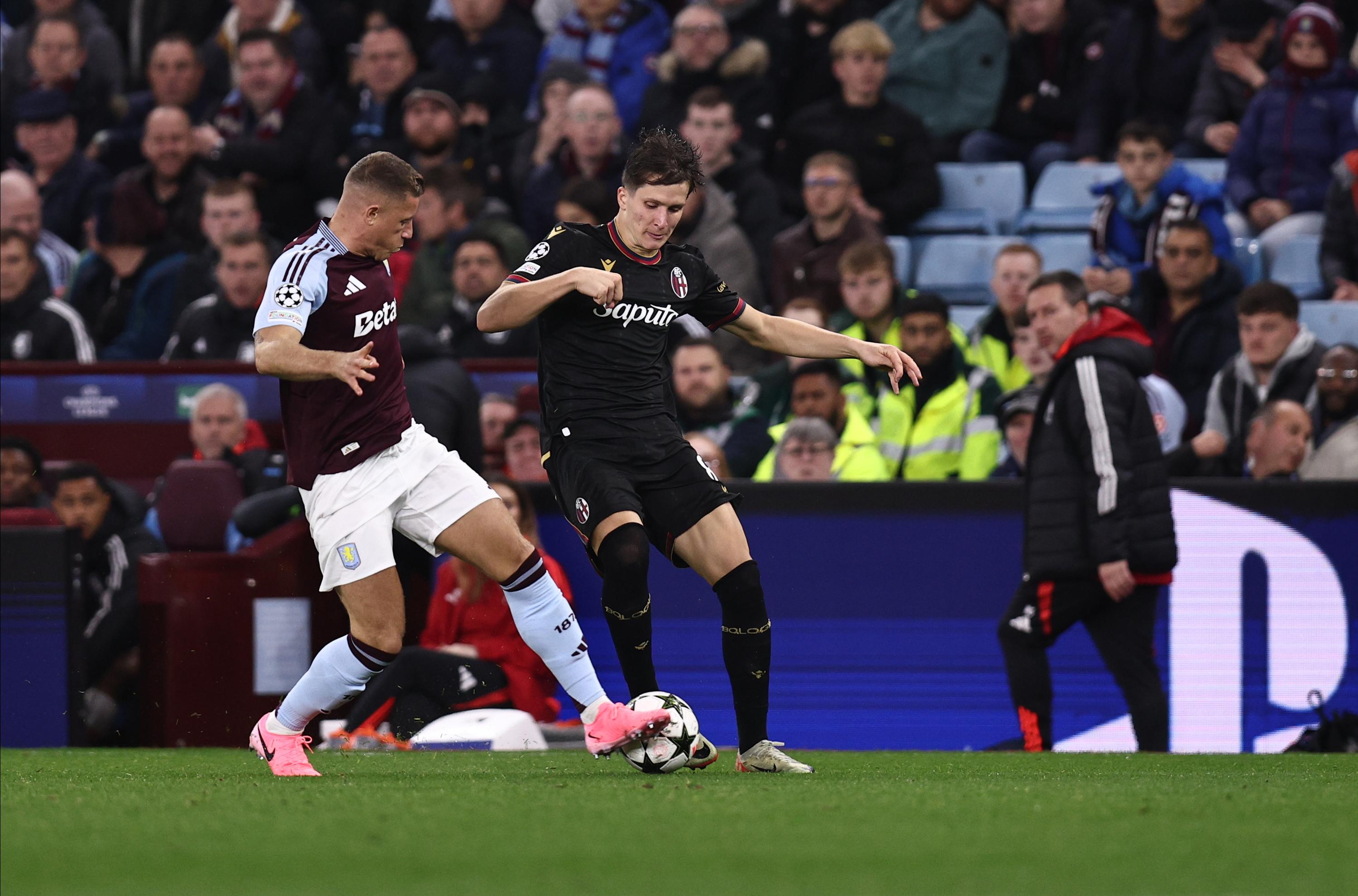 Aston Villa Bologna finisce 2 a 0: McGinn e Duran stendono i rossoblù