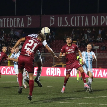 Il Pontedera piace e tiene testa a una big. L’Entella si deve accontentare del pareggio