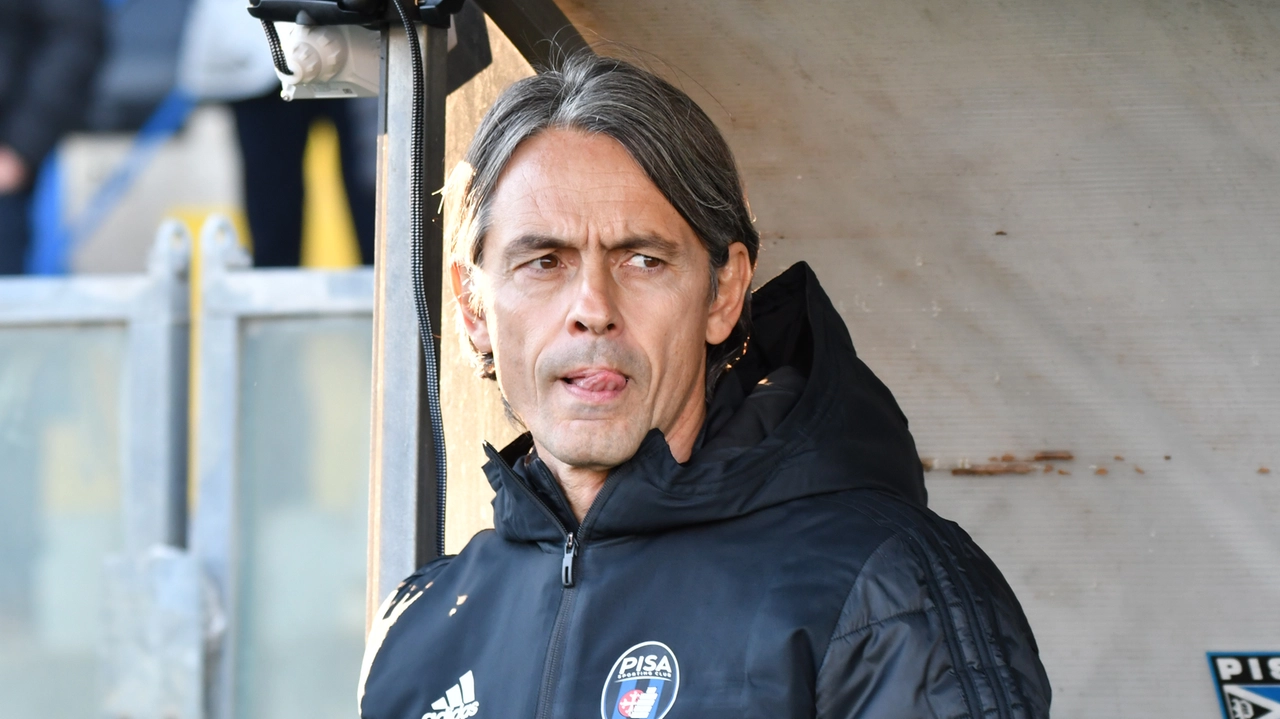 Il tecnico del Pisa, Pippo Inzaghi