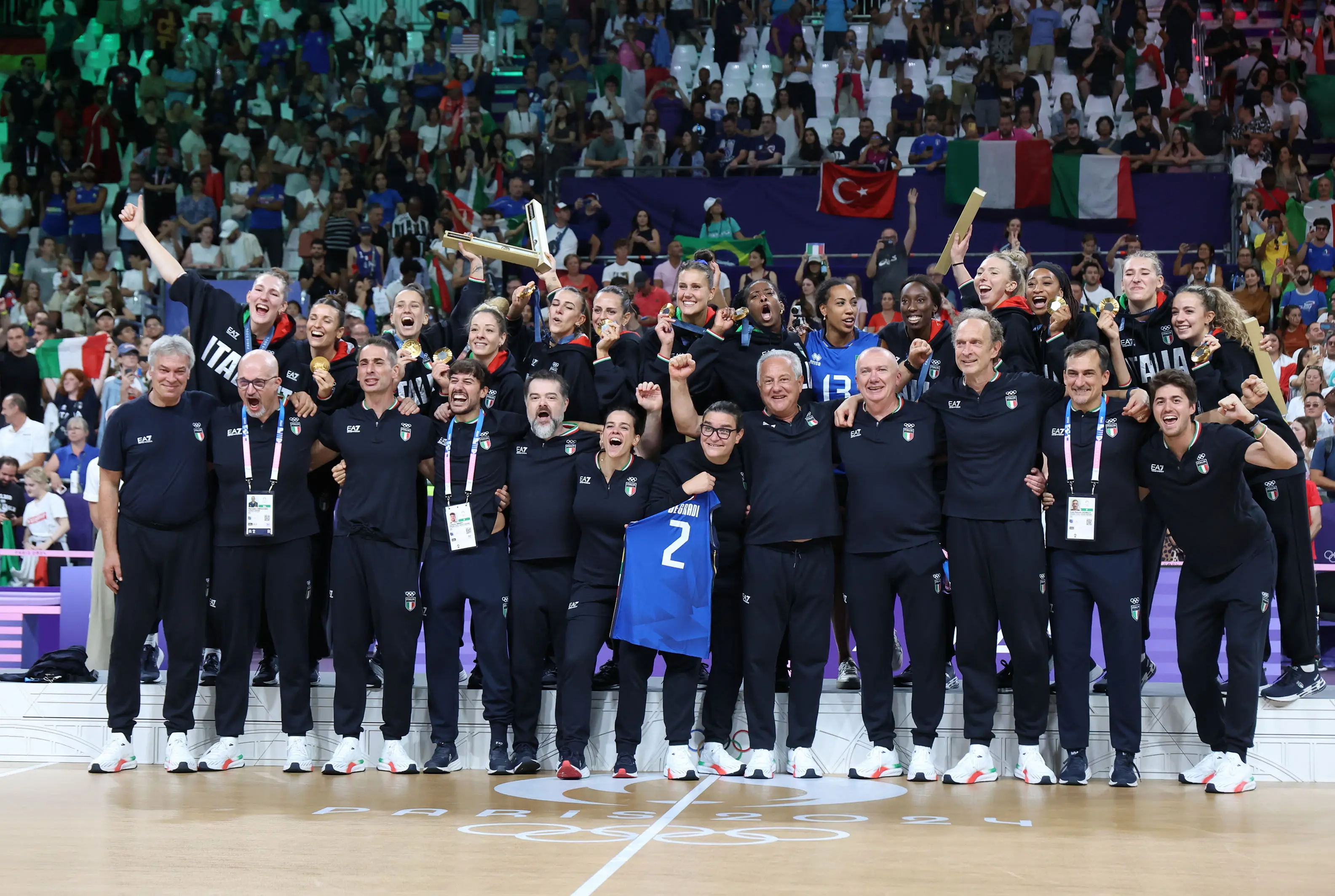 L’Italia d’oro del volley a Ballando con le stelle