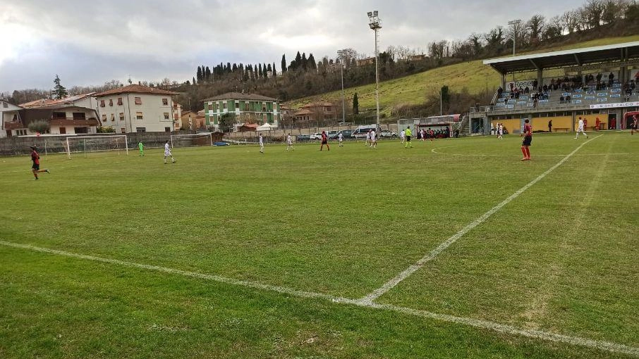 Una fase di Pergolese-Biagio Nazzaro finita 0-1 per gli ospiti