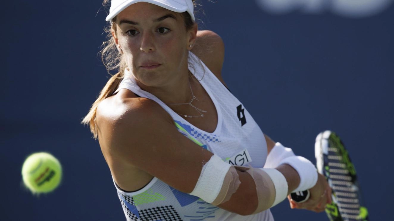 Lucia  Bronzetti va ko con Fernandez e saluta Wimbledon