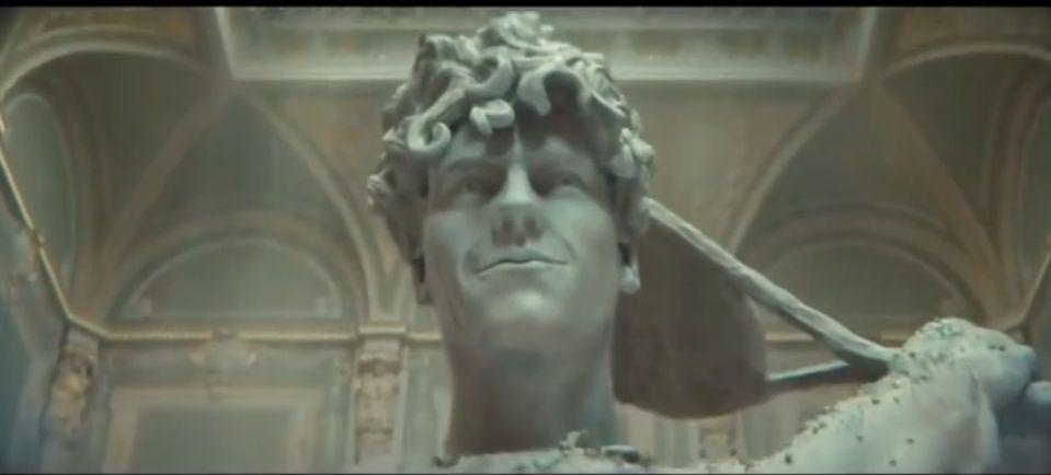 Sinner, nello spot del ‘Six Kings Slam’ diventa il David di Michelangelo