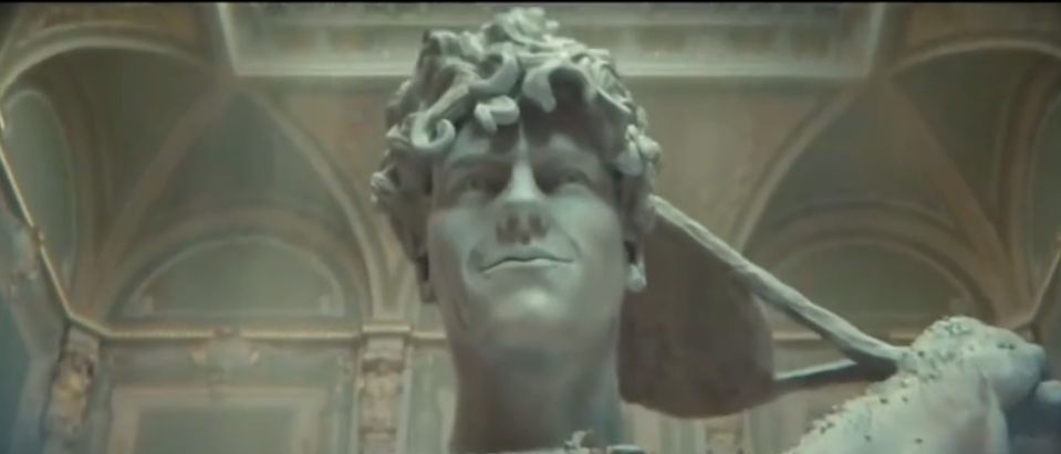 Sinner, nello spot del ‘Six Kings Slam’ diventa il David di Michelangelo