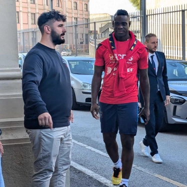 Balotelli a Genova,nel pomeriggio primo allenamento'sono carico'