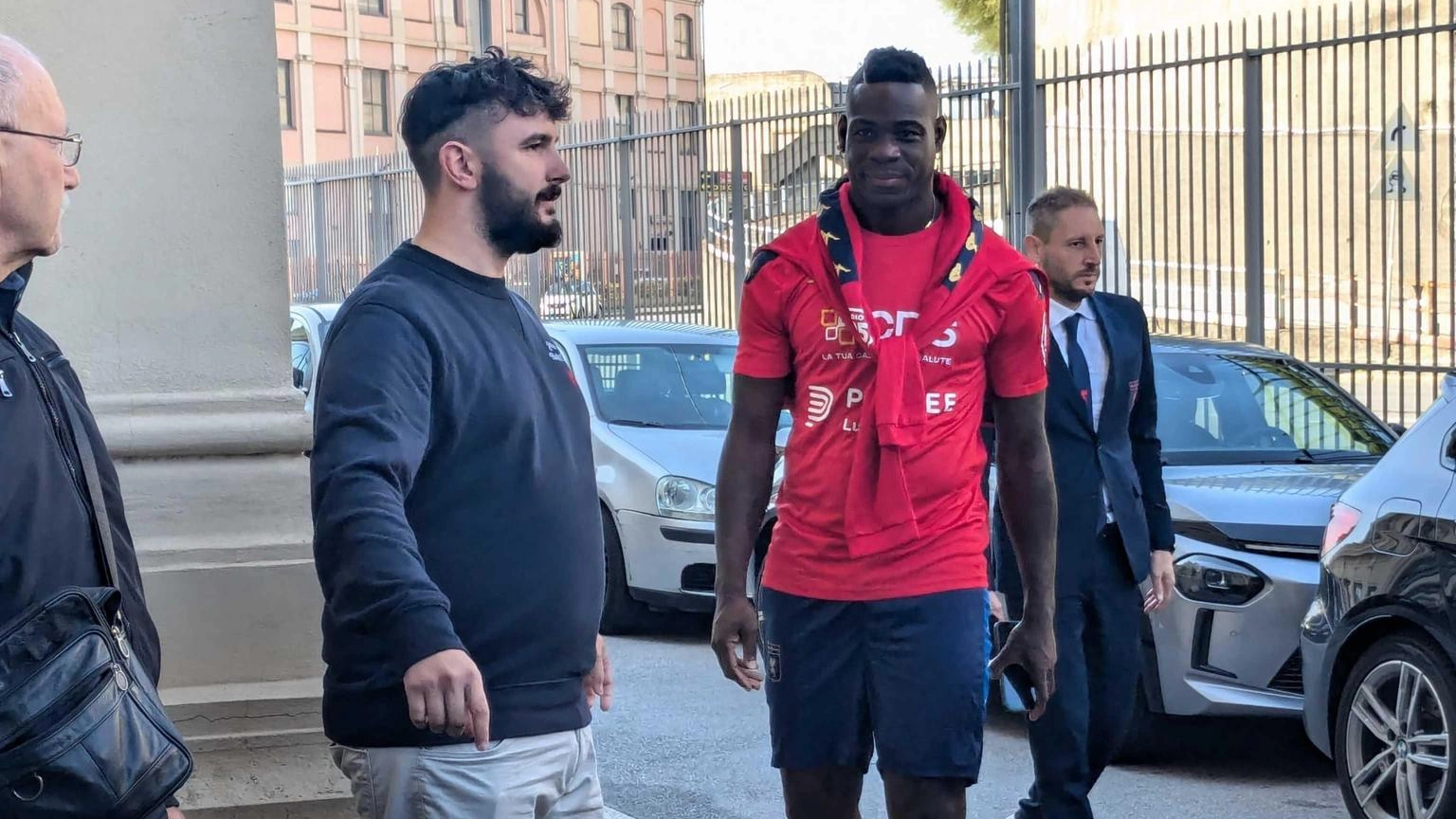 Balotelli a Genova,nel pomeriggio primo allenamento'sono carico'