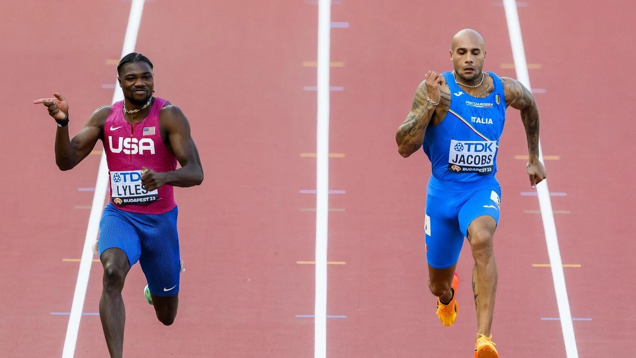 Marcell Jacobs torna sui 60 metri al New Balance Indoor Grand Prix di Boston, sfidando Noah Lyles. Marcell Jacobs torna sui 60 metri al New Balance Indoor Grand Prix di Boston, sfidando Noah Lyles.