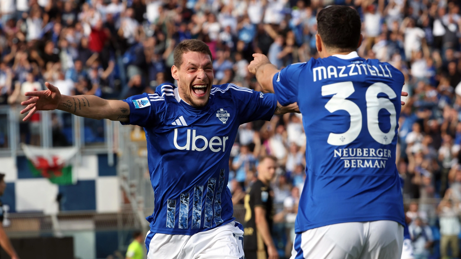 Como, Andrea Belotti (foto Ansa)