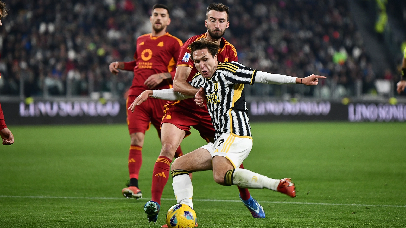 La sfida d'andata tra Roma e Juventus