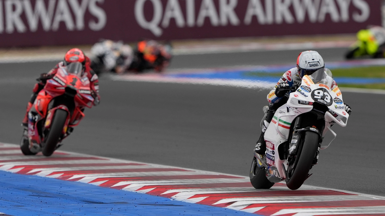 Una immagine del gp di Misano