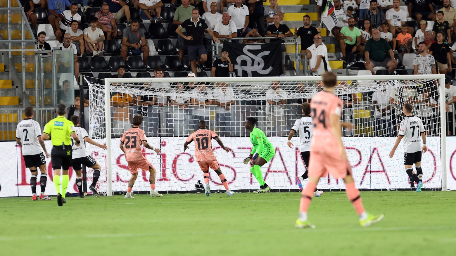 La squadra di mister Mignani ha tenuto in mano la partita per quasi tutto l’intero incontro