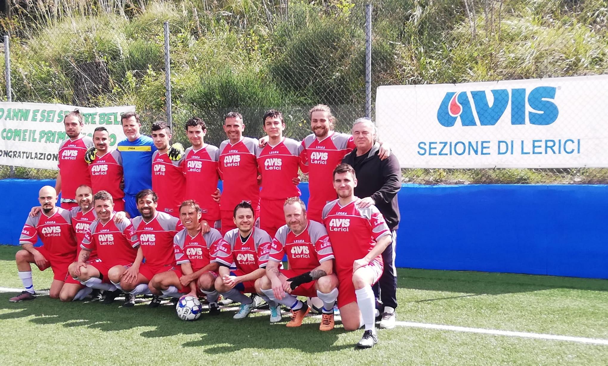 Calcio Uisp a 11: Moreni fa felice Abbate per il decimo anniversario del club