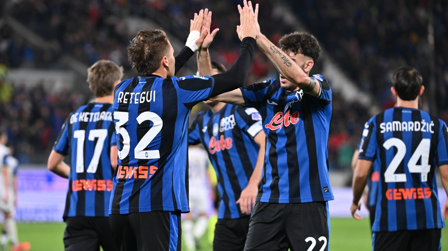 La squadra di Gasperini è il miglior attacco della serie A con 24 gol in 9 partite, Retegui già in doppia cifra