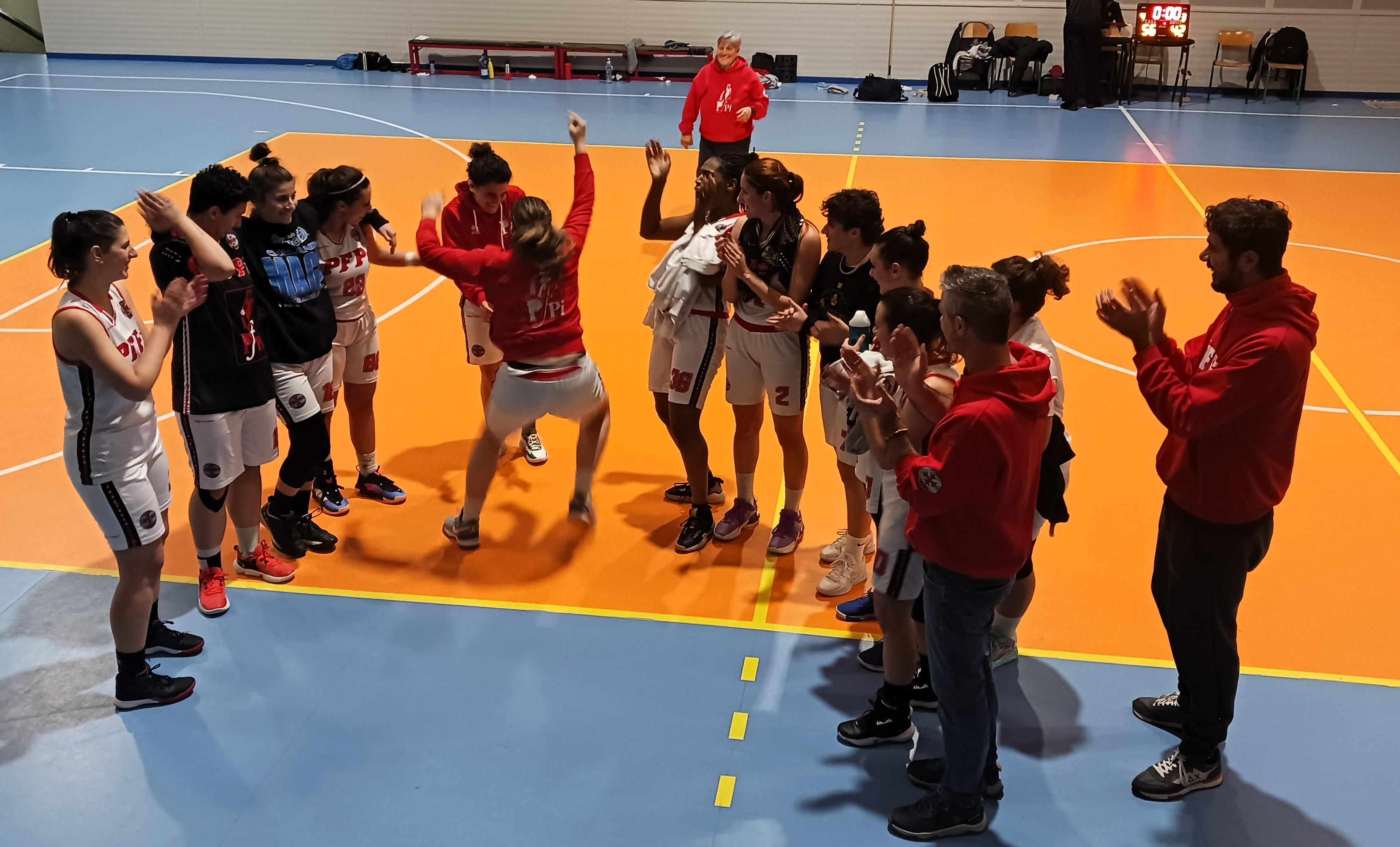 Basket, la Pallacanestro Femminile Pisa torna al successo in serie C, in casa con Grosseto