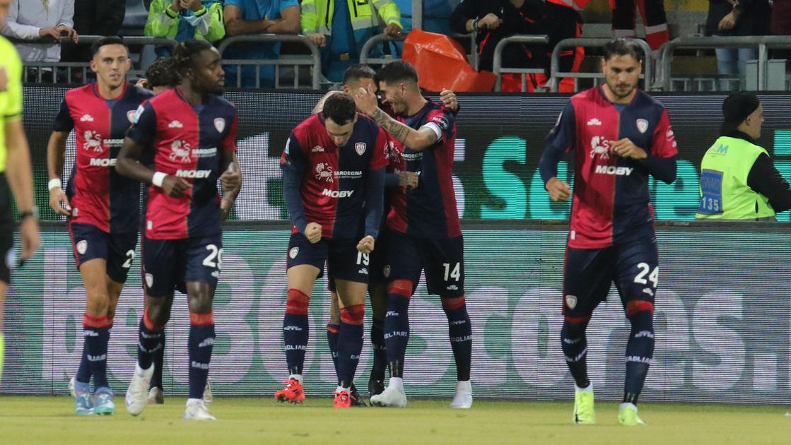 Cagliari Lecce 4 1, rimonta rossoblù nel secondo tempo