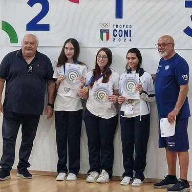 Tiro a Segno. Trofeo Coni, Anna Bertasi sul podio