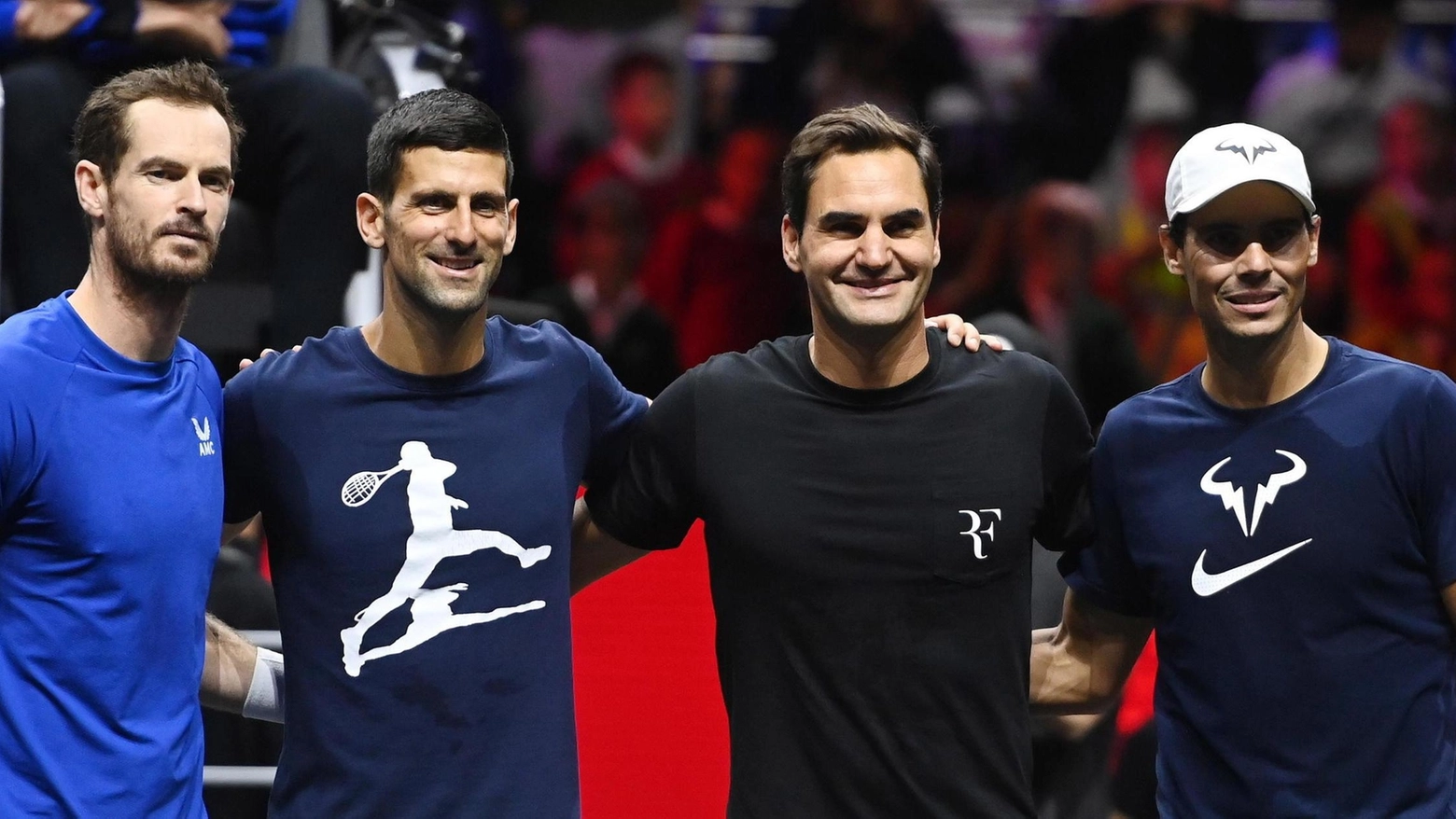Andy Murray, Novak Djokovic, Roger Federer e Rafael Nadal