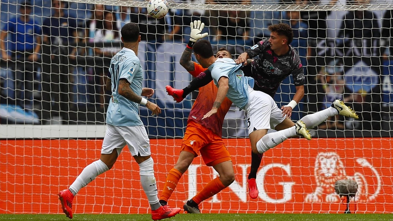 Sebastiano Esposito ha segnato il gol dell’1-0 per l’Empoli all’Olimpico contro la Lazio