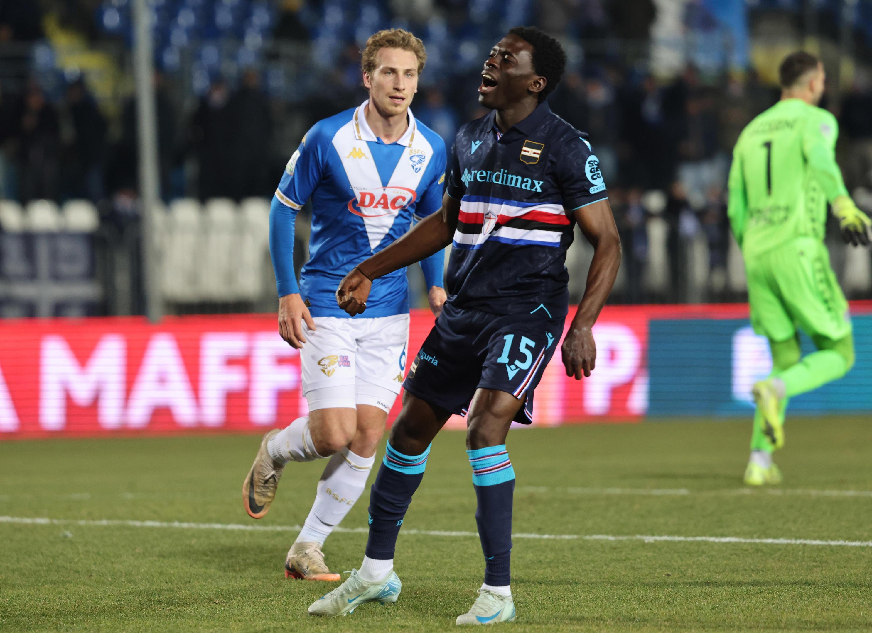 Sampdoria-Salernitana 2-0: Blucerchiati in vantaggio nel play-out di Serie B
