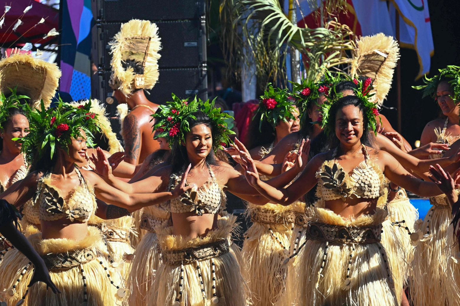 Cerimonia olimpica a Teahupo'o, Tahiti